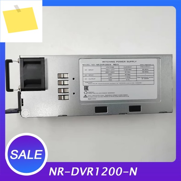 이중화 전원 공급 장치 1200W NR-DVR1200-N 제품 이미지