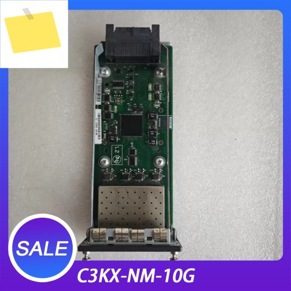 4포트 기가비트 네트워크 모듈 C3KX-NM-10G 제품 이미지