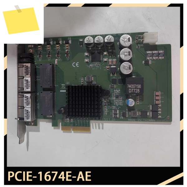 PCIE-1674E-AE 4포트 기가비트 PoE 네트워크 카드 제품 이미지