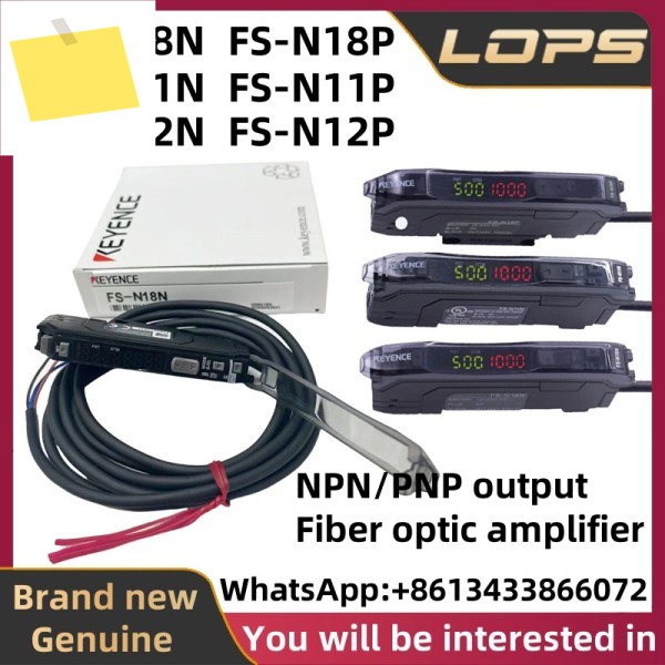 FS-N18N 신품 KEYENCE NPNPNP 출력 광섬유 증폭기, 환영합니다 제품 이미지