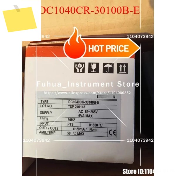 1PCS DC1040CR-30100B-E 디지털 PID 온도 컨트롤러 96x96mm 제품 이미지