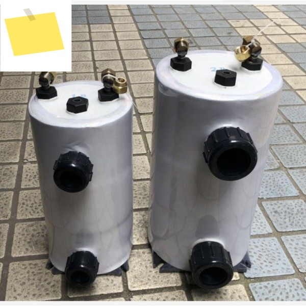 해산물 양식장 냉각기 티타늄 건 증발기, 냉동수 탱크, 순수 열교환기 제품 이미지