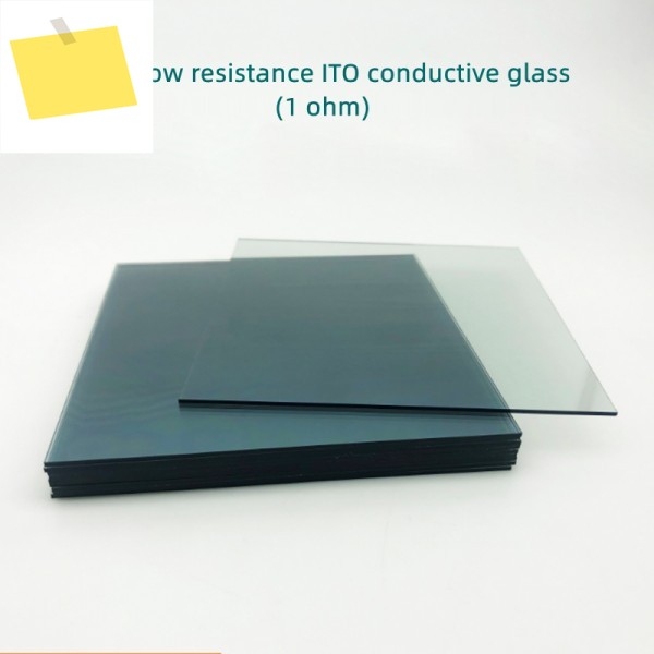 초저 저항 ITO 전도성 유리, 1 ohm, 20x20x1.1mm. 태양광 전기화학 나노 광전자공학 실험실 제품 이미지
