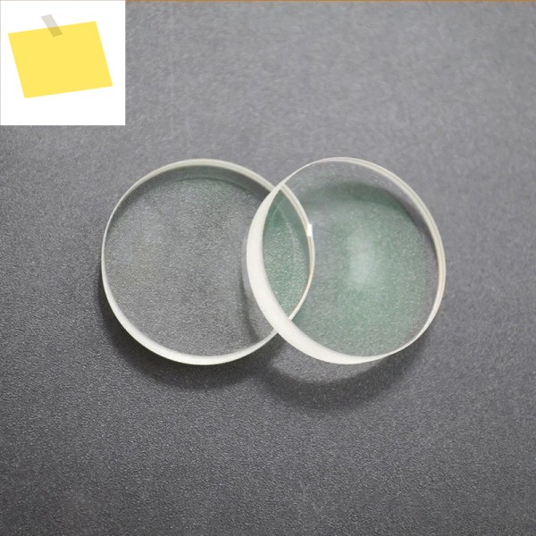접착된 오목-볼록 렌즈 무색 직경 26Mm 광학 유리 요소 비디오 현미경 제품 이미지
