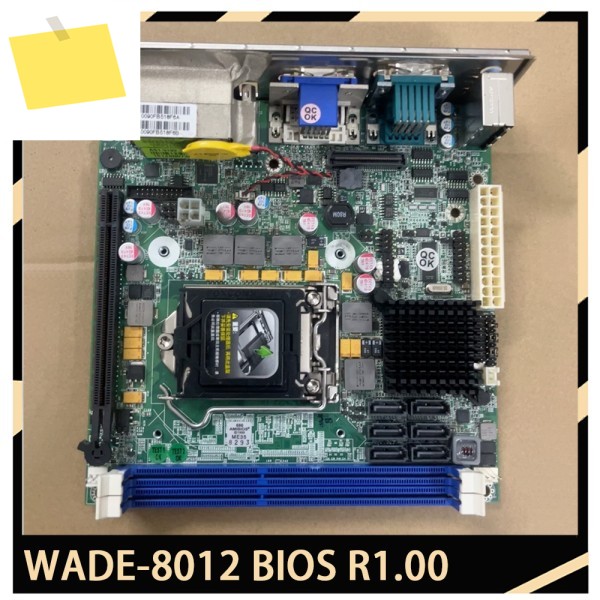 WADE-8012 BIOS, R1.00 E6 듀얼 포트 산업용 제어 마더보드 제품 이미지
