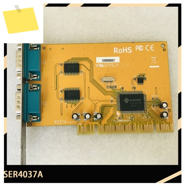 PCI-2포트 RS232 직렬 포트 카드 통신 SER4037A 제품 이미지