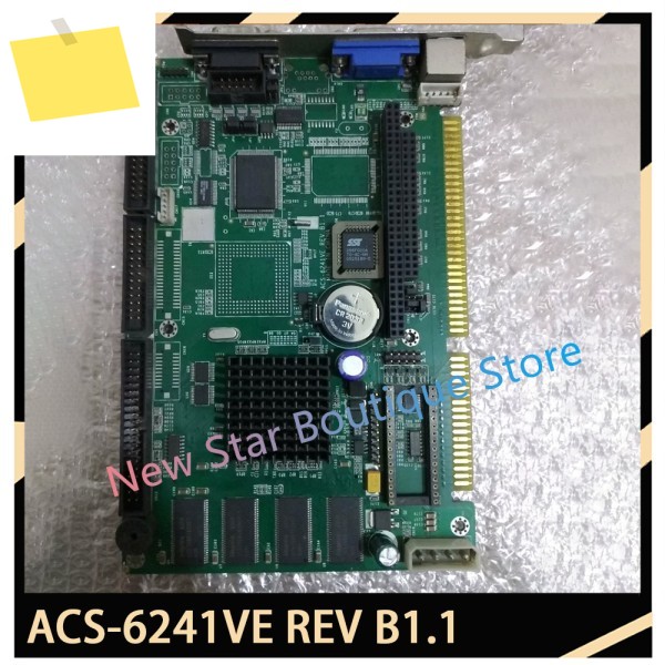 ISA 절반 길이 산업용 제어 마더보드 ACS-6241VE REV B1.1 제품 이미지