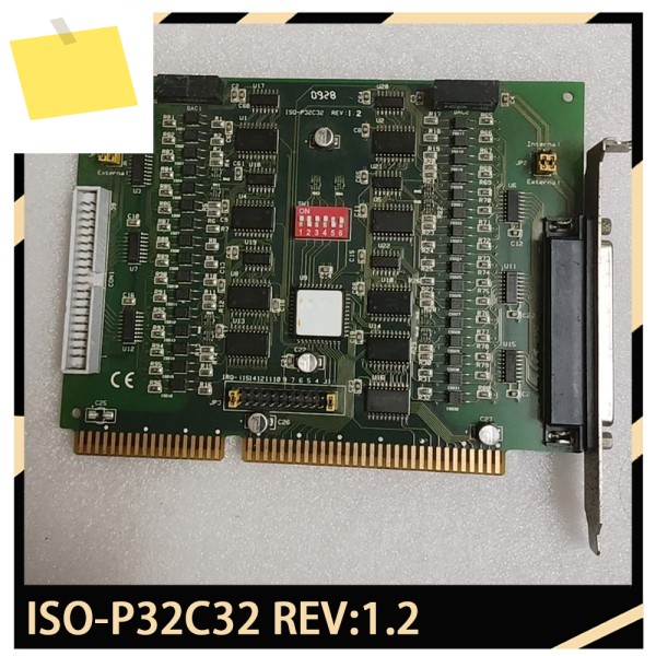 ISO-P32C32 REV:1.2 ISA 산업용 제어 카드 제품 이미지