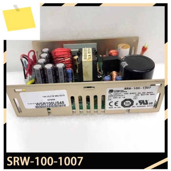 SRW-100-1007 산업용 병원 전원 공급 장치 48V2.1A 제품 이미지