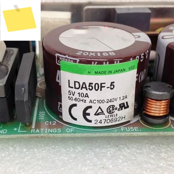 분해형 스위칭 전원 공급 장치 보드 5V10A LDA50F-5 제품 이미지