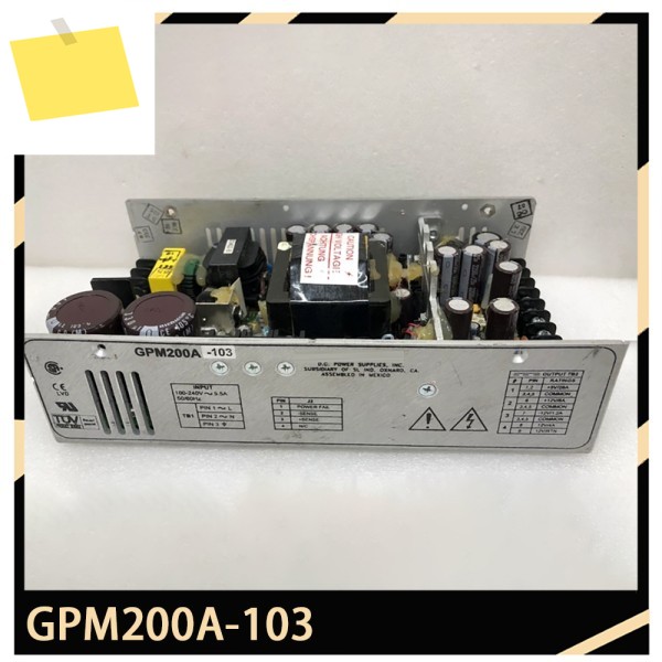 산업용 스위치 전원 공급 장치 +5V26A+12V8A-12V1.2A12V4A GPM200A-103 제품 이미지