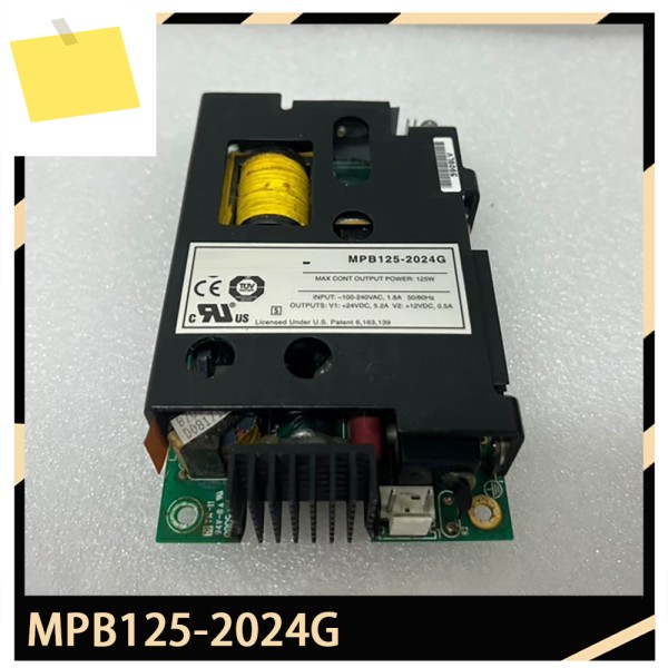 산업 제어 병원 전원 공급 장치 +24V5.2A+12V0.5A MPB125-2024G 제품 이미지