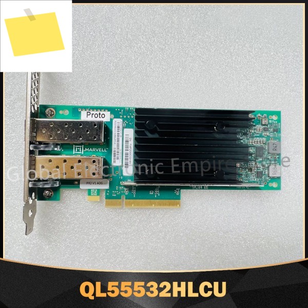 QLOGIC 듀얼 포트 10기가비트 광섬유 네트워크 어댑터 AP5510402-01 04QL55532HLCU용 제품 이미지