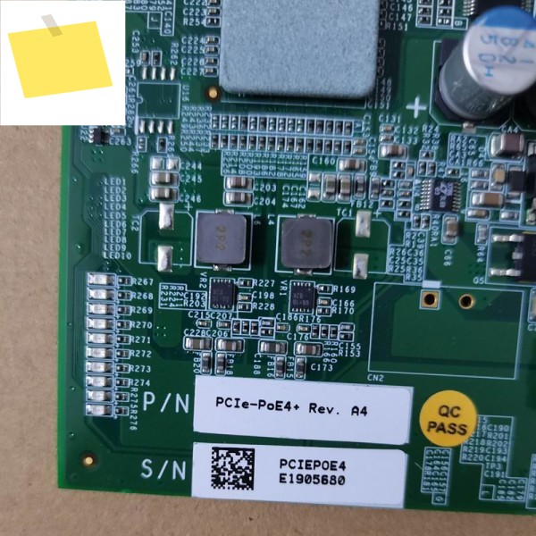 Pci-poe4 + Rev.A4 캡처 카드 PCI-POE4 쿼드 네트워크 비디오 제품 이미지