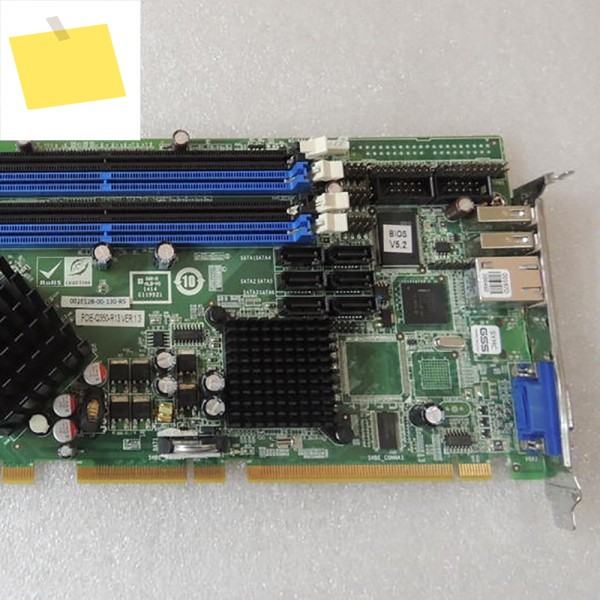 원래 분해된 산업용 제어 마더보드 PCIE-Q350-R13 VER:1.3 제품 이미지