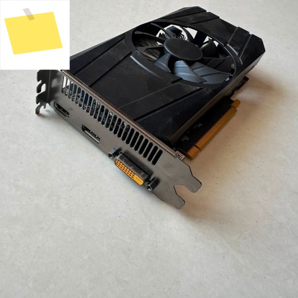 ZOTAC 단일 팬 그래픽 카드 2G D5 Thunder Edition GTX1050용 제품 이미지