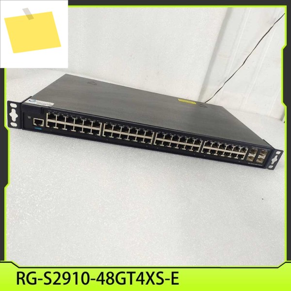 루이지 스위치 48기가비트 이더넷 포트 및 4개의 10G 광 RG-S2910-48GT4XS-E용 제품 이미지