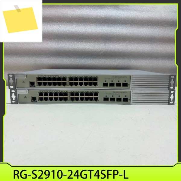 1PCS 24 포트 풀 기가비트 네트워크 관리 스위치 RG-S2910-24GT4SFP-L 제품 이미지