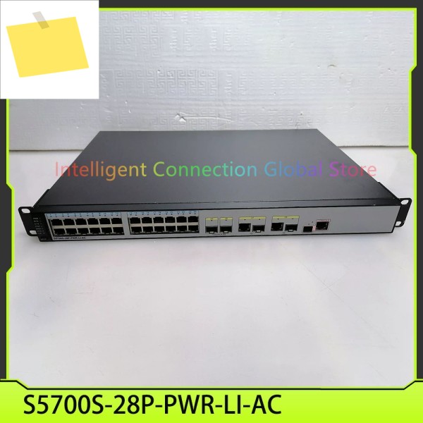 24개의 기가비트 PoE 포트 + 광 풀 이더넷 관리 스위치 S5700S-28P-PWR-LI-AC 제품 이미지