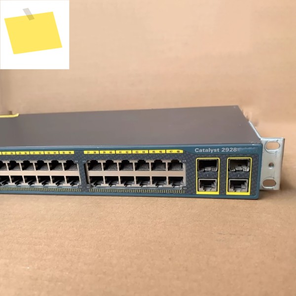 Cisco 48포트 100M+2기가비트 관리 스위치 WS-C2928-48TC-C용 제품 이미지