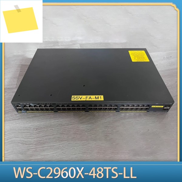 48포트 기가비트 이더넷 스위치 WS-C2960X-48TS-LL 제품 이미지