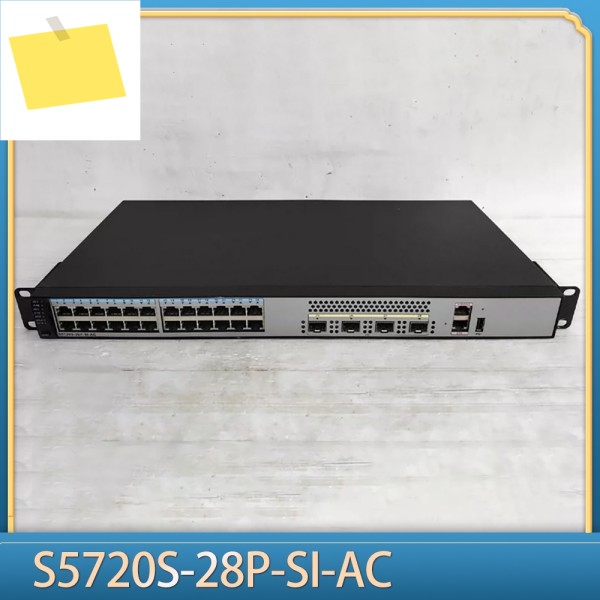 24포트 풀 기가비트 3레이어 코어 관리형 스위치 S5720S-28P-SI-AC 제품 이미지