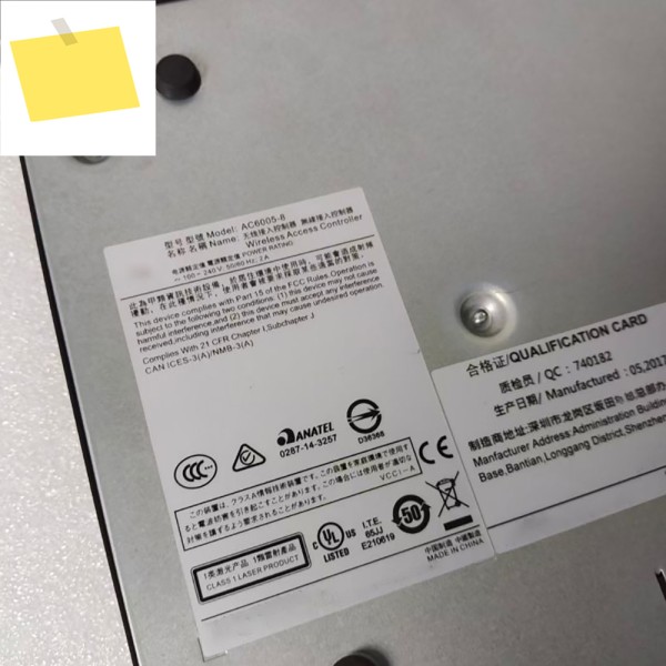무선 액세스 컨트롤러 8AP 인증 기가비트 스위치 AC6005-8 제품 이미지