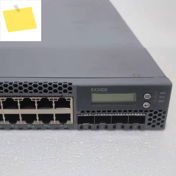 24 기가비트 4포트 네트워크 관리 스위치 EX3300-24T 제품 이미지