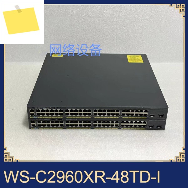 1개 48기가비트 2포트 SFP+ 네트워크 스위치 WS-C2960XR-48TD-I 제품 이미지