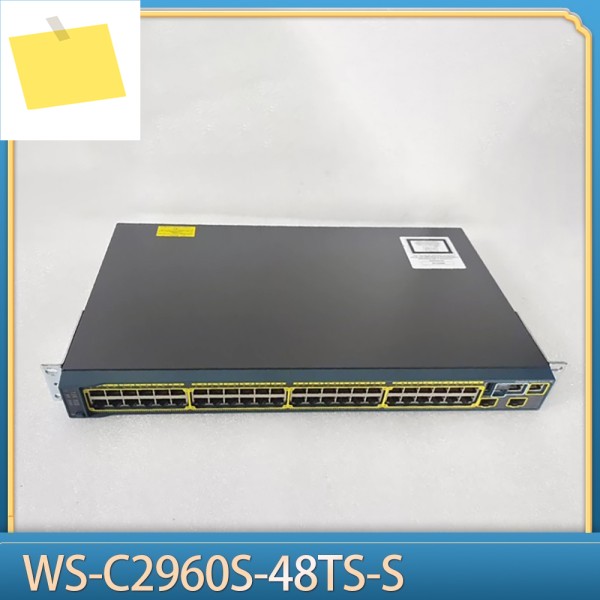 48포트 풀 기가비트 관리형 스위치 WS-C2960S-48TS-S 제품 이미지