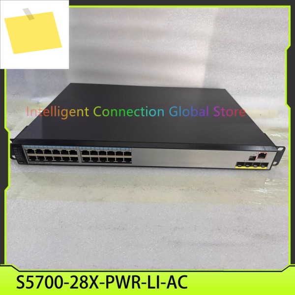 24개의 기가비트 PoE 포트와 10G SFP+ 광 갖춘 스위치 S5700-28X-PWR-LI-AC 제품 이미지
