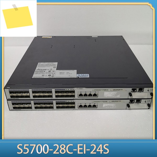 1개 24포트 SFP 광 기가비트 3레이어 코어 네트워크 스위치 S5700-28C-EI-24S 제품 이미지