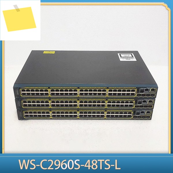 1개 풀 기가비트 네트워크 관리 이더넷 스위치 WS-C2960S-48TS-L 제품 이미지