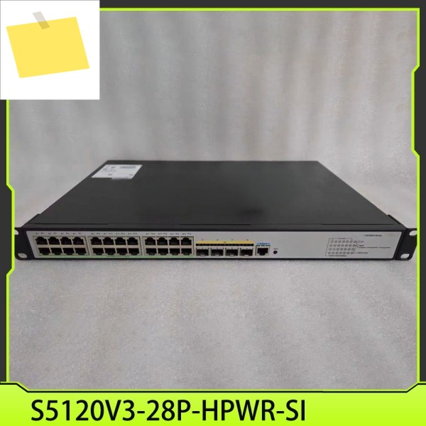 H3C 스위치용 24포트 풀 기가비트 POE S5120V3-28P-HPWR-SI 제품 이미지