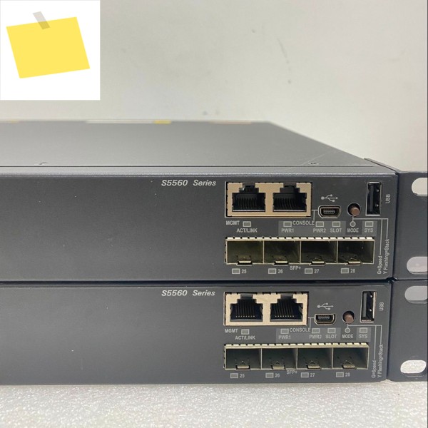 4개의 10G SFP 광 포트와 기가비트 갖춘 네트워크 스위치 S5560-30F-EI 제품 이미지