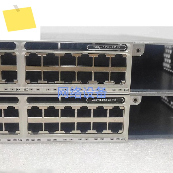 1개 48포트 기가비트 POE 전원 공급 네트워크 관리 스위치 WS-C3850-48F-S 제품 이미지