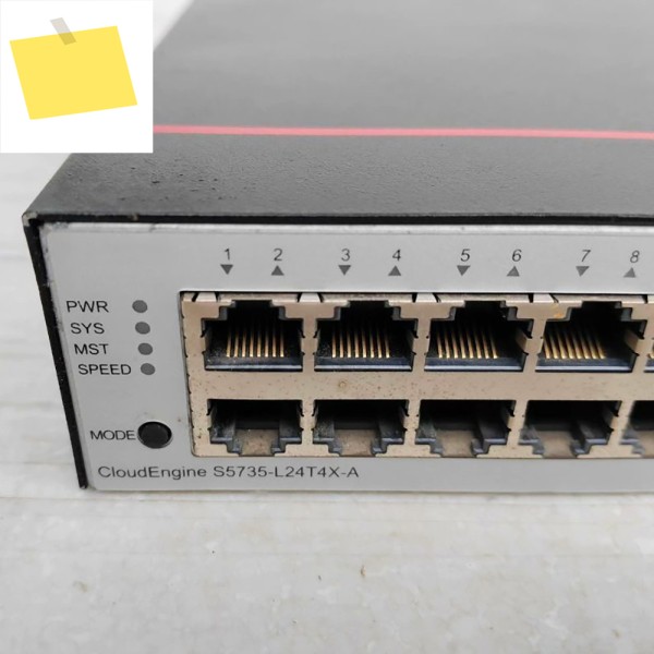 스위치 24개 기가비트 전기 포트 광 S5735-L24T4X-A 제품 이미지