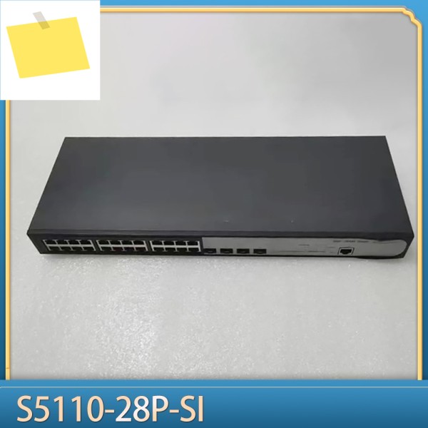 24개의 풀 기가비트 관리형 스위치 S5110-28P-SI 제품 이미지