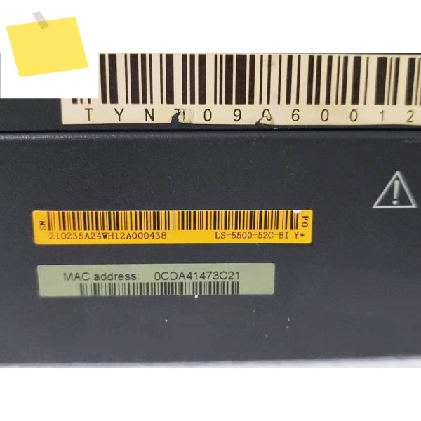 H3C S5500-52C-EI 24포트 기가비트 4 광전자 다중화 확장형 10 스위치용 1개 제품 이미지