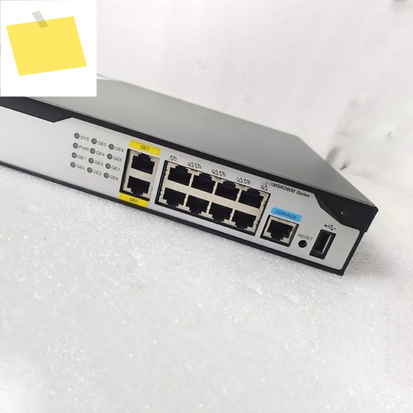 10 기가비트 엔터프라이즈 라우터 RT-MSR2600-10-X1 제품 이미지