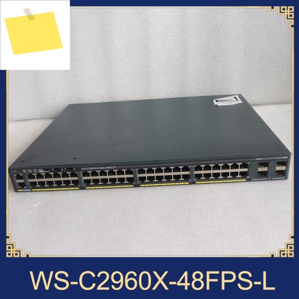 48포트 풀 기가비트 POE 스위치 WS-C2960X-48FPS-L 제품 이미지