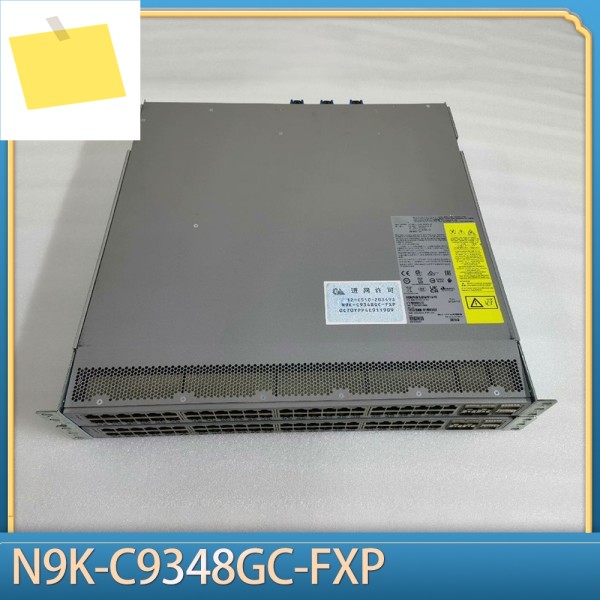48 기가비트 RJ45 4포트 10G25G 40G100G 성능 스위치 N9K-C9348GC-FXP 제품 이미지