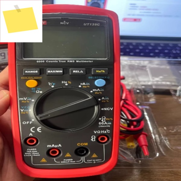 1개 UNI-T UT139C 트루 RMS LCD 디지털 자동 범위 멀티미터 ACDC 테스트 새 제품 SY 제품 이미지