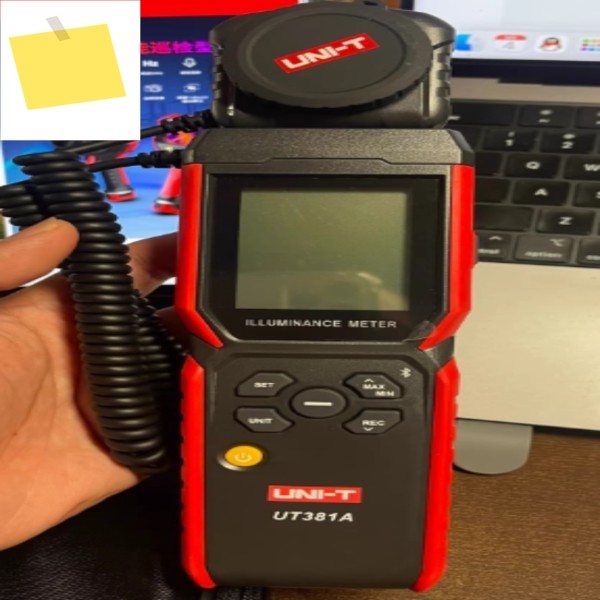 1개 UNI-T UT381A 조도계 20-20000 럭스 루멘 측정기 광도계SY 제품 이미지