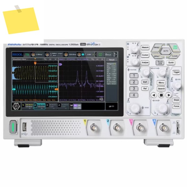1개 RIGOL DHO814 100MHz 4채널 12비트 휴대용 고해상도 디지털 오실로스코프-SY 제품 이미지