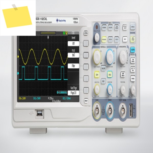 1개 시글런트 SDS1102CML+ - 2채널 100MHz 디지털 오실로스코프SY 제품 이미지