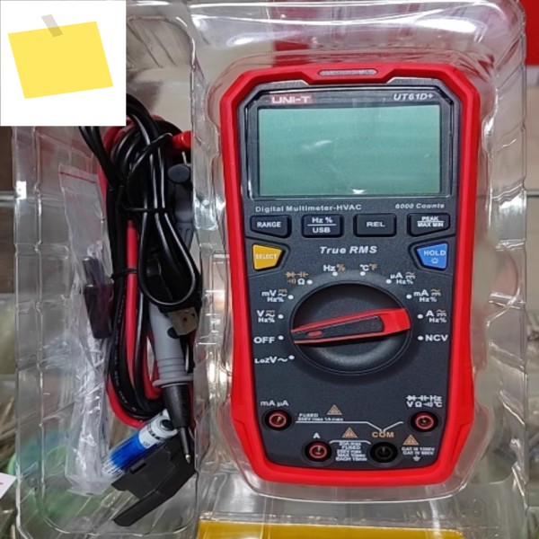 1개 UNI-T UT61D+ 1000V 트루 RMS 디지털 멀티미터 USB 데이터 홀드백라이트SY 제품 이미지