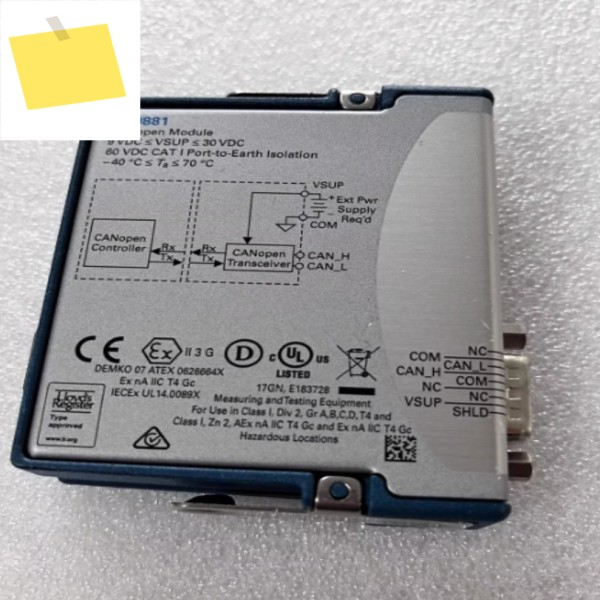 1개 새제품 NATIONAL INSTRUMENTS 100% 테스트 완료 NI 9881 NI-9881SY 제품 이미지