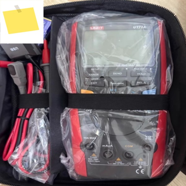 1개 UNI-T UT71A True RMS USB DMM 디지털 멀티미터 AC DC 전압 전류 저항 캡 테스터SY 제품 이미지