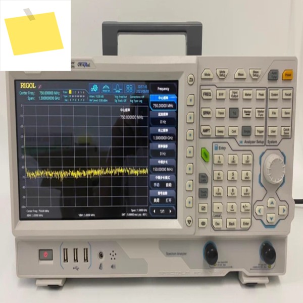 1개-RIGOL RSA3015N-OCXO 스펙트럼 분석기, 1.5GHz 실시간 SY 제품 이미지